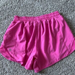 Sonic Pink Hotty Hot Low-Rise Lined Short 4" (Read Description)